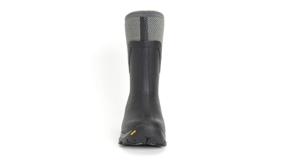 Muck Boots Arctic Ice Grip A.T. Mid Boots - Womens, Black/Grey Geometric, 7, ASVMA-101-GRY-070