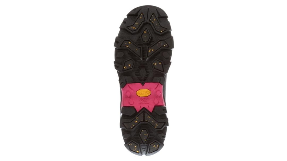 Muck Boots Arctic Ice Grip A.T. Mid Boots - Womens, Black/Hot Pink, 11, ASVMA-404-PNK-110