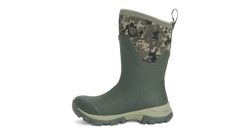Muck Boots Arctic Ice Grip A.T. Mid Boots - Womens, Moss w/ Camo, 7, ASVMA-300-CAM-070