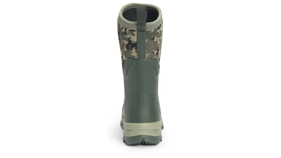 Muck Boots Arctic Ice Grip A.T. Mid Boots - Womens, Moss w/ Camo, 7, ASVMA-300-CAM-070