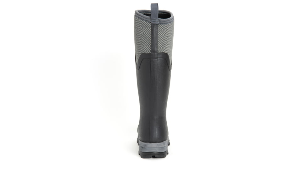 Muck Boots Arctic Ice Grip A.T. Tall Boots - Womens, Black/Grey Geometric, 5, ASVTA-101-GRY-050