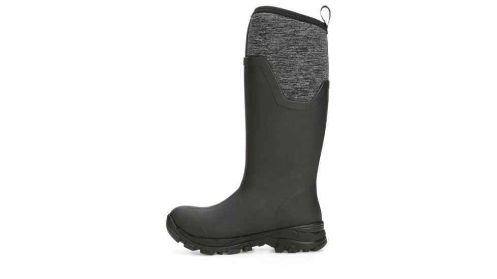 Muck Boots Arctic Ice Grip A.T. Tall Boots - Womens, Black/Jersey Heather, 7, ASVTA-100-BLK-070