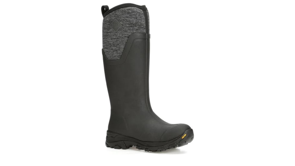 Muck Boots Arctic Ice Grip A.T. Tall Boots - Women's, Black/Jersey Heather, 7, ASVTA-100-BLK-070