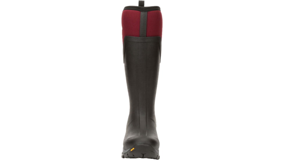 Muck Boots Arctic Ice Grip A.T. Tall Boots - Womens, Black/Maroon, 6, ASVTA-600-RED-060