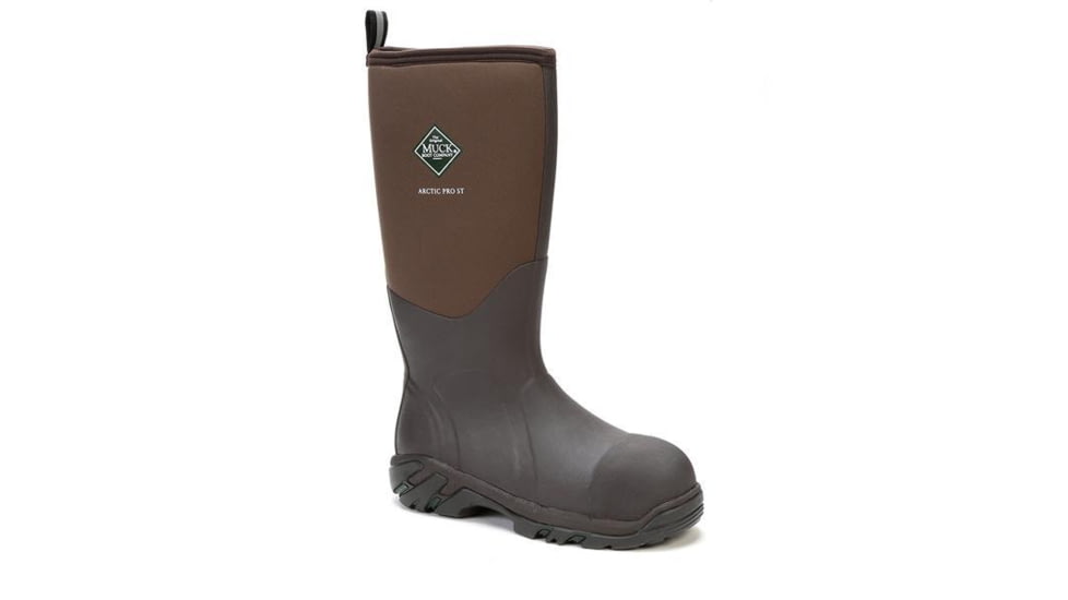 Muck Boots Arctic Pro Steel Toe Work Boots - Men's, Bark, 7, ACP-STL-BRN-070