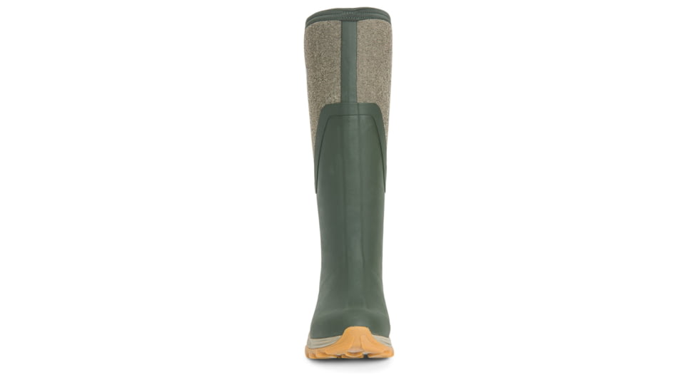 Muck Boots Arctic Sport II Tall - Womens, Dark Olive/Herringbone, 9, AS2T-3TW-GRN-090