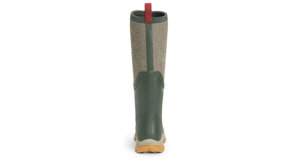 Muck Boots Arctic Sport II Tall - Womens, Dark Olive/Herringbone, 9, AS2T-3TW-GRN-090