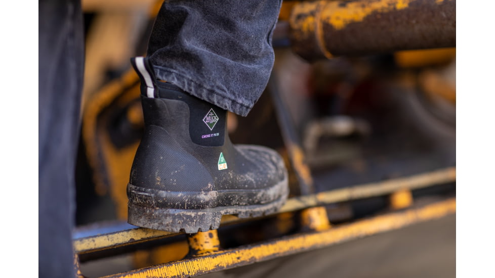 Muck Boots Chore Chelsea CSA Steel Toe Boots - Mens, Black, 14, CCST-CSA-BLK-140
