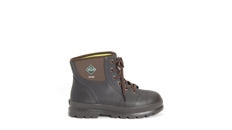 Muck Boots Chore Classic 6in Plain Toe Boots - Mens, Brown, 10, CH6-900-BRN-100