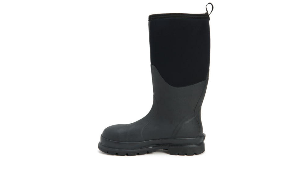 Muck Boots Chore Fleece CSA Steel Toe Tall Boots - Mens, Black, 11, CHF-CSAA-BLK-110