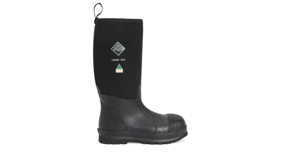 Muck Boots Chore Max Tall CSA Spandura Comp Toe Boots - Men's, Black, 7, MAX-CMPF-BLK-070