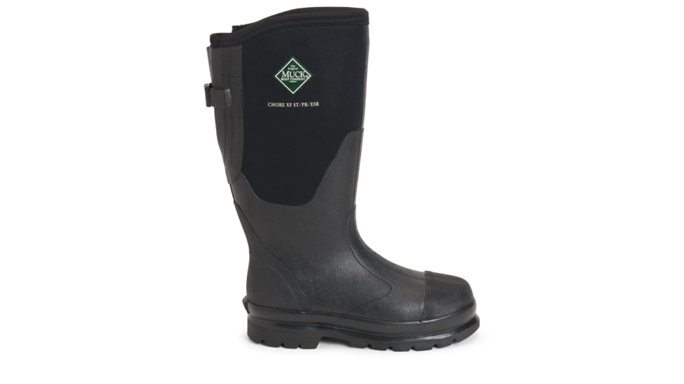 Muck Boots Chore XF Steel Toe - Women's, 10 US, Medium, Black, WCXF-STL-BLK-100