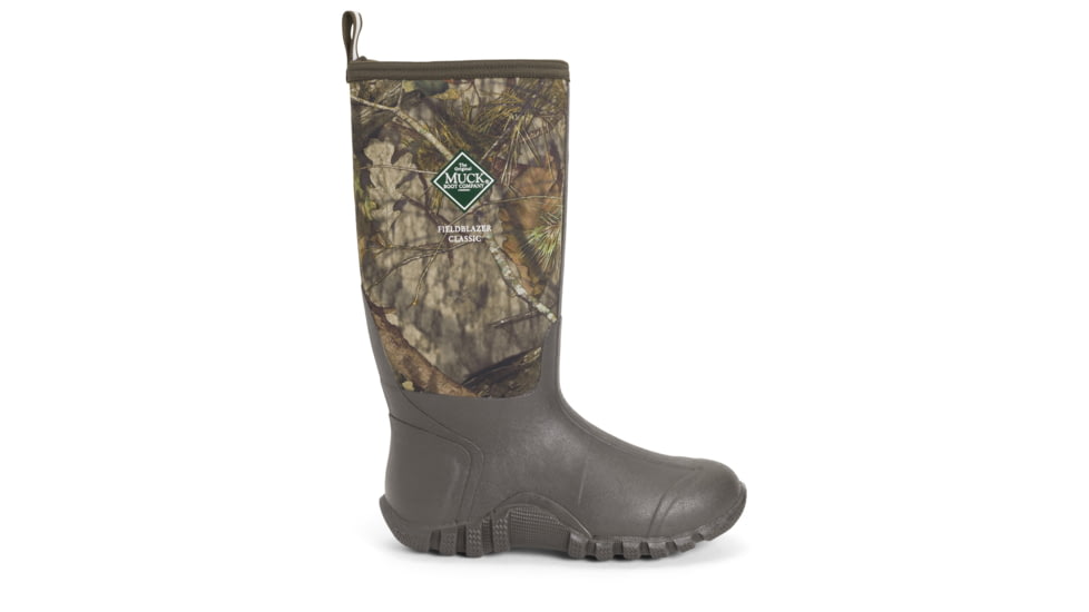 Muck Boots Fieldblazer Classic Boots - Mens, Brown/Mossy Oak Country, 14, FBC-MOCT-MOK-140