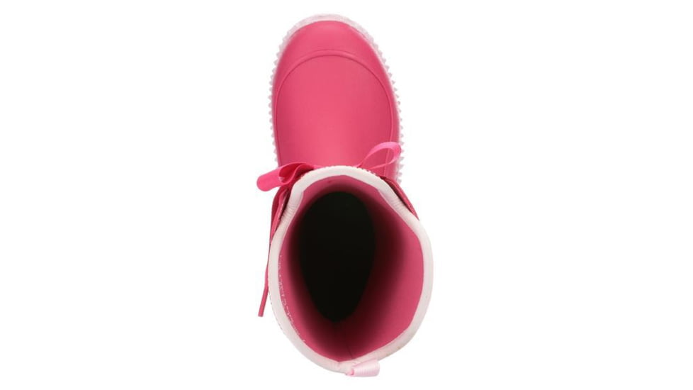 Muck Boots Halo Prints Boot - Kids, Pink Chevron, 6, KHL-4WAV-PNK-060