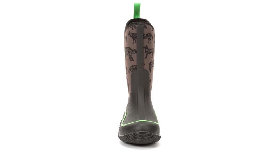 Muck Boots Kid's Hale Boot, GREEN, 7 KBH-9ANM-GRN-C70