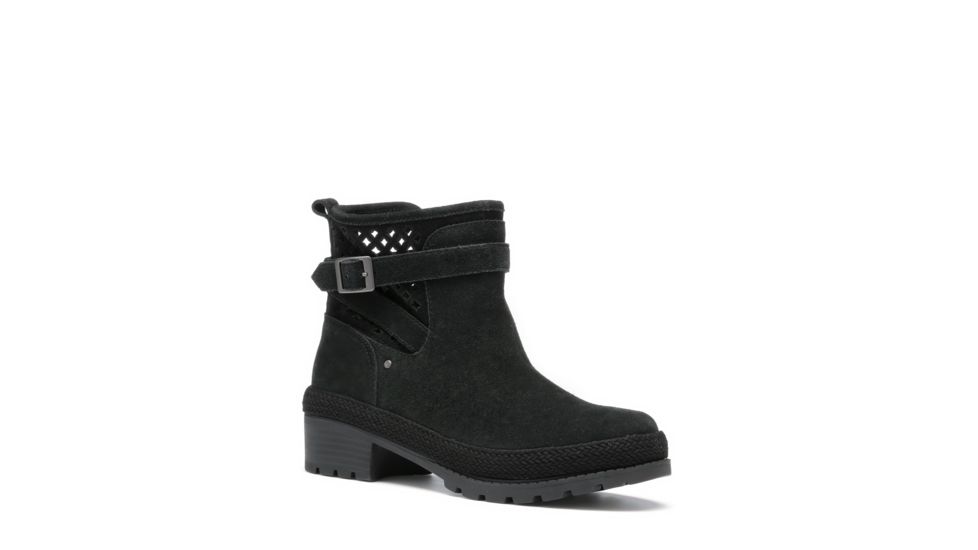 Muck Boots Liberty Ankle Leather Perf - Womens, Black, 9.5 LWKP-101-BLK-095