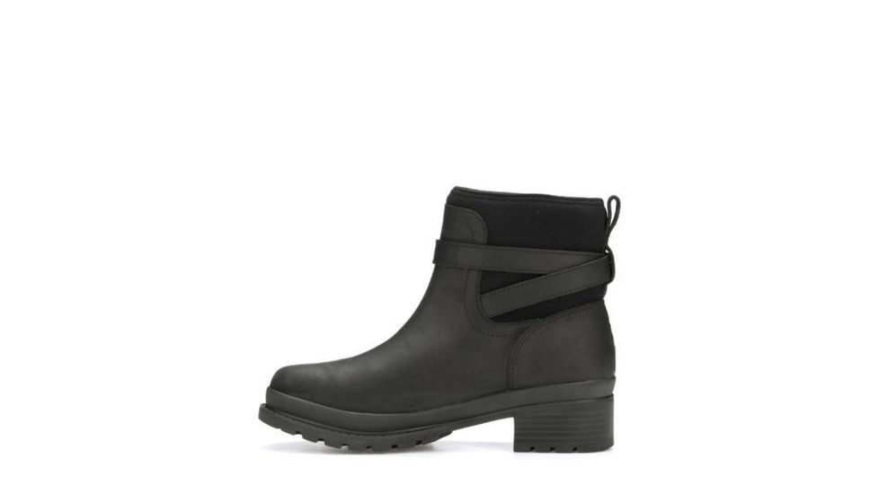 Muck Boots Liberty Waterproof Ankle Leather Boots - Womens, Black, 5 LWK-000-BLK-050