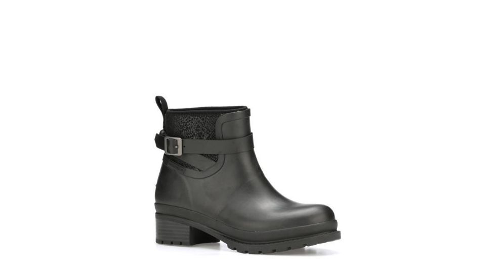 Muck Boots Liberty Waterproof Ankle Rubber Boot - Womens, Black, 9 LWKR-000-BLK-090