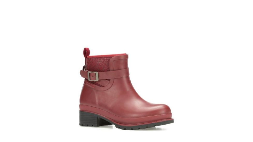 Muck Boots Liberty Waterproof Ankle Rubber Boot - Womens, Cordovan, 5 LWKR-6COR-RED-050