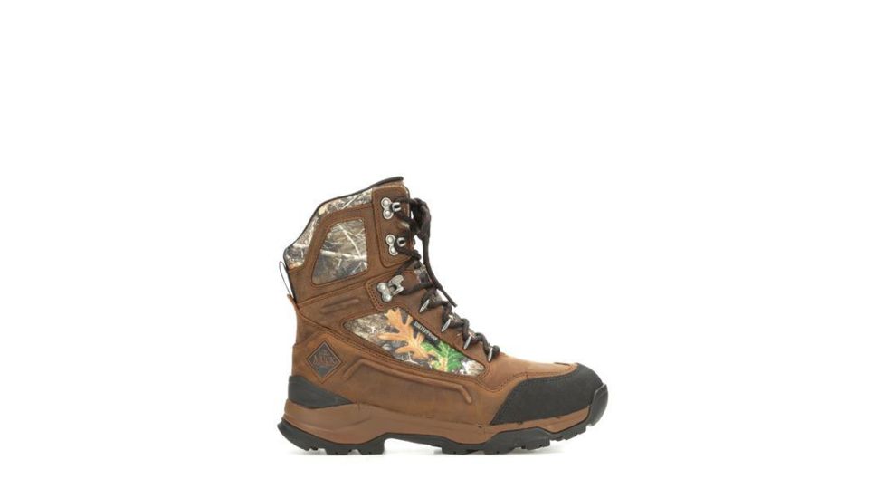 Muck Boots Men's Summit Lace 10 in Boots, Brown/Realtree Edge Mini, 7.5, MSLM-9RT-CA-075