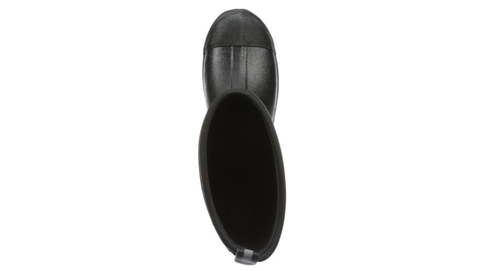 Muck Boots Mens Chore Resistant Mid St Oil,Chemical SlipResistant Work Boot, Black,Black, 7, CRMS000007