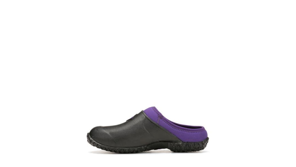 Muck Boots Muckster Clog - Womens, Black/Purple, 11, WMC-500-PUR-110