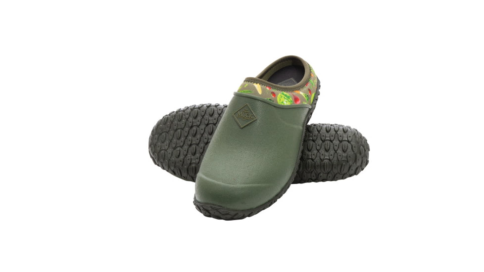 Muck Boots Muckster II Clog - Womens, Green Veggie Print, 10, WMC-302-GRN-100