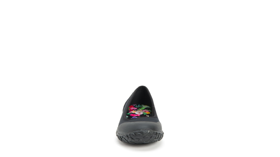 Muck Boots Muckster II Flat - Women's, 6 US, Medium, Black/Night Floral Print, WMB-001-BLK-060