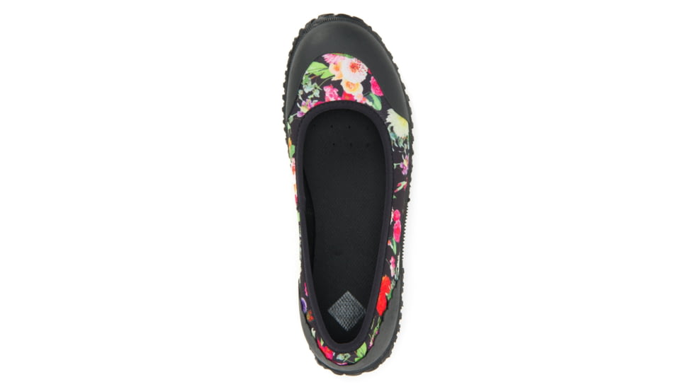 Muck Boots Muckster II Flat - Women's, 7.5 US, Medium, Night Floral Print, WMB-002-BLK-075