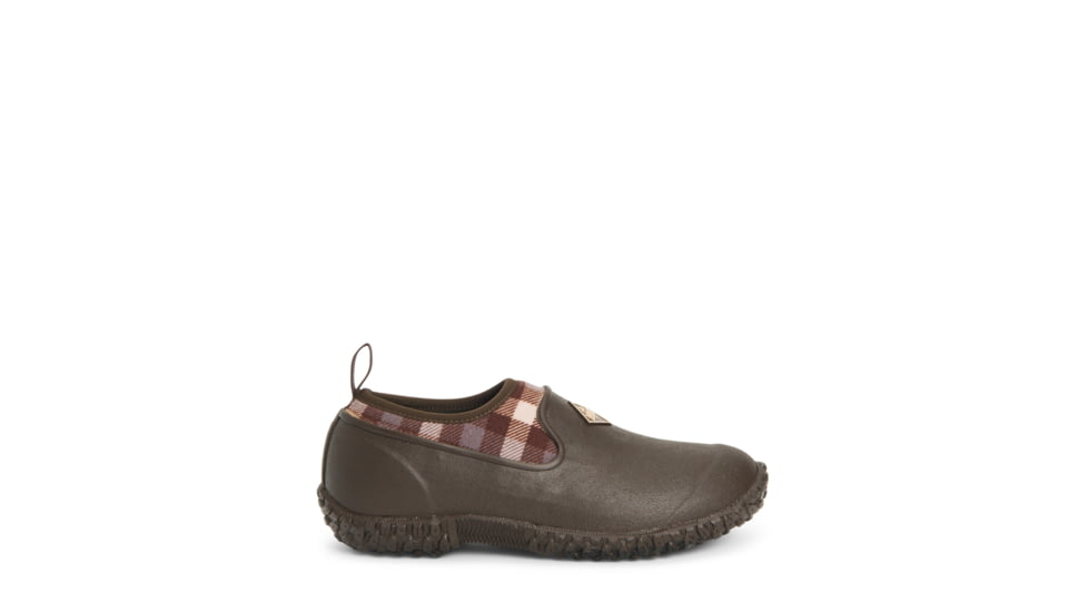 Muck Boots Muckster II Low Shoe - Womens, Brown w/ Plaid, 9, M2LW-9PLD-BRN-090