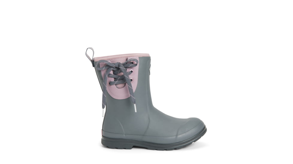 Muck Boots Originals Pull On Mid Boots - Womens, Gray, 8, OMW-105-GRY-080