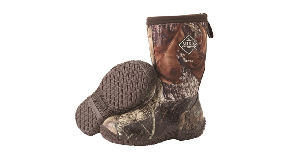 Muck Boots Rover II Boots - Kids, New Mossy Oak Break Up, 5, RVT-MOBU-MO-050