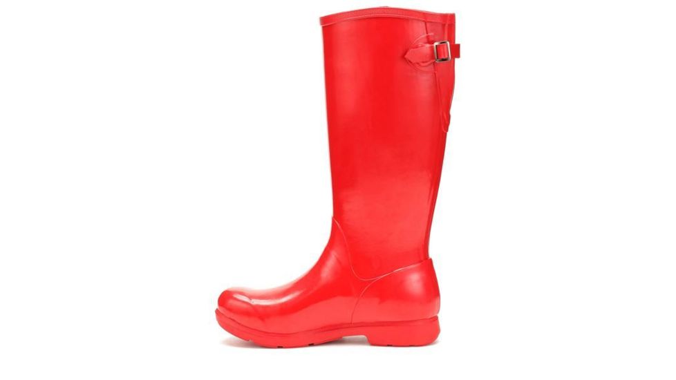 Muck Boots Women's Bergen Tall Boot, Red, 10 WBT-600-RED-100