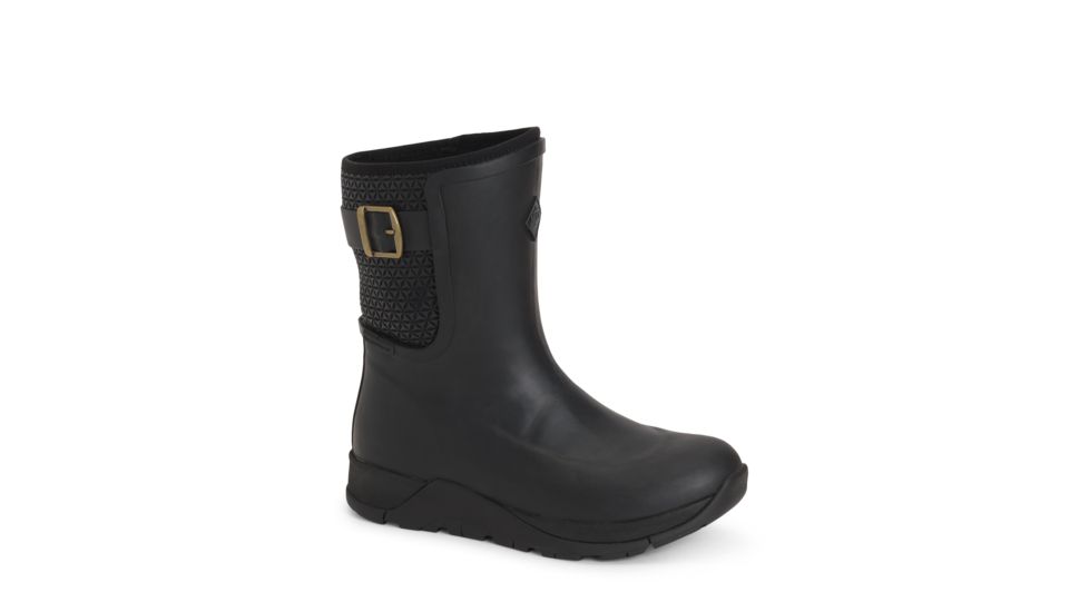 Muck Boots Womens Apres Slip On v2 Rubber, Black, 5, APR-000-BLK-050