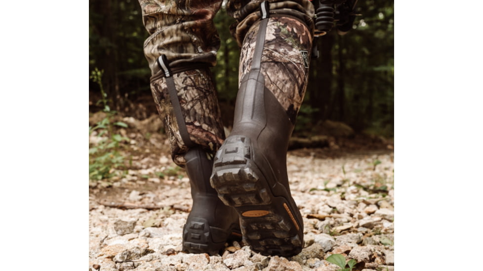 Muck Boots Woody Max RT Edge - Men's, Bark/Mossy Oak Break Up Country Mini, 15, WDM-MOCT-MOK-150