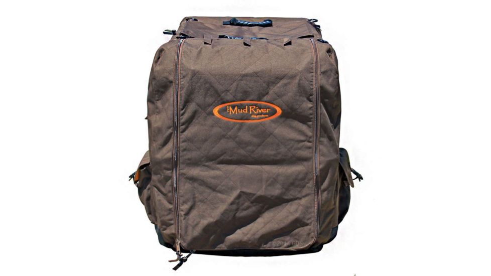 Mud River Dixie Insulated Kennel Cover M, Brown MRM1414