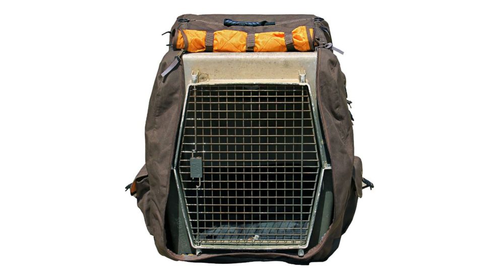 Mud River Dixie Insulated Kennel Cover M, Brown MRM1414