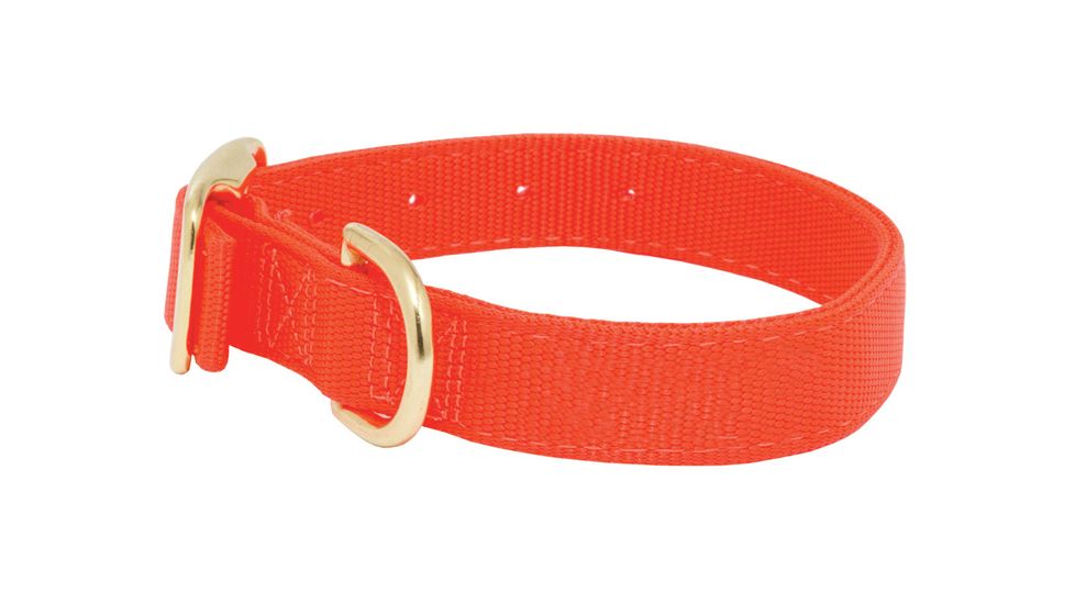 Mud River Scout Collar Nylon webbing, S Blaze Orange 18418