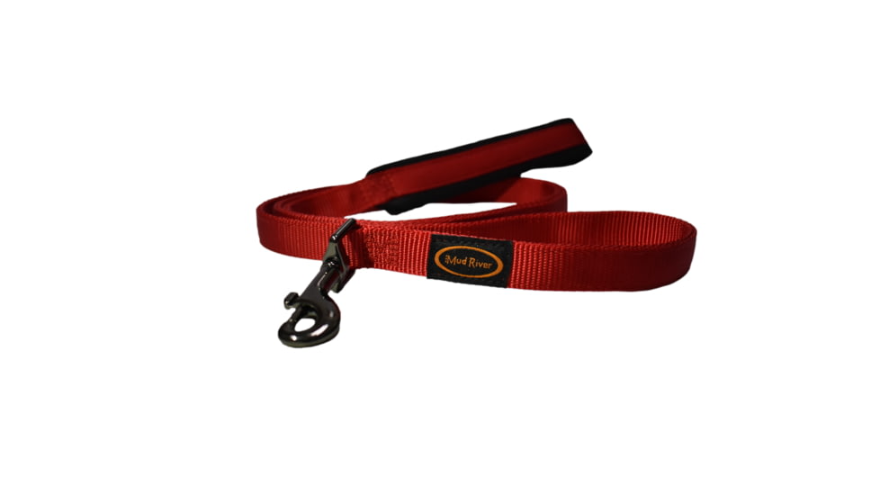Mud River Softgrip Puppy Leash, 72in, Red, 70067