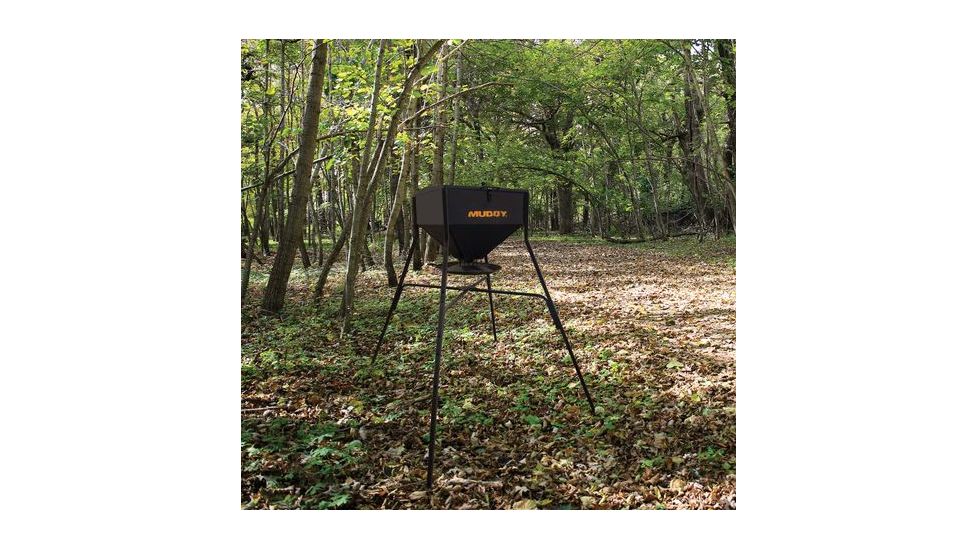 Muddy 200# Gravity Feeder, Black MGF200