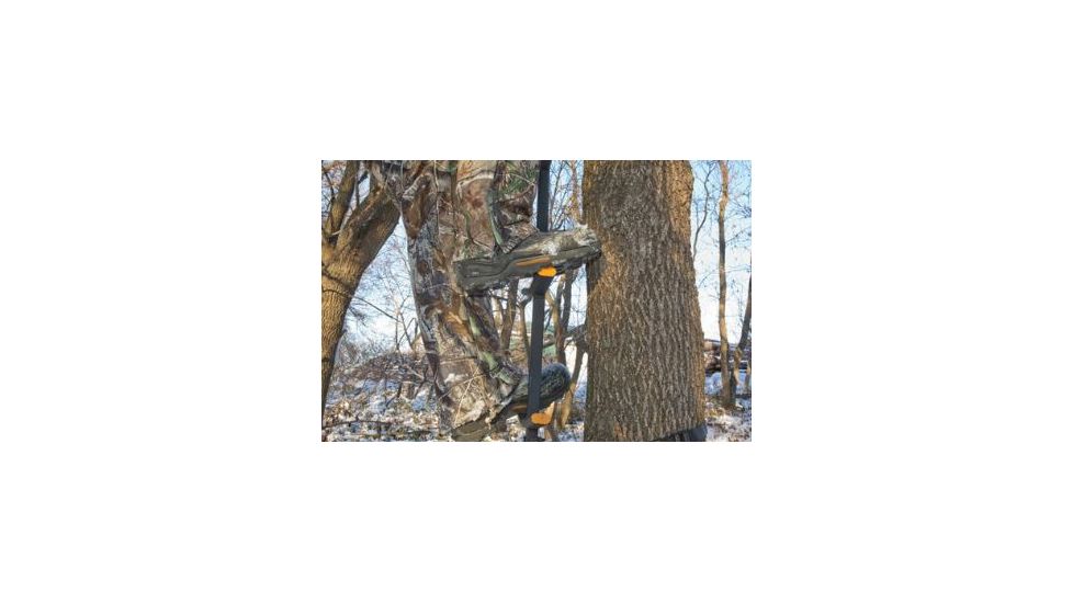 Muddy Ascender Climbing System, includes Cam-buckle fastening straps, Black MCS0520