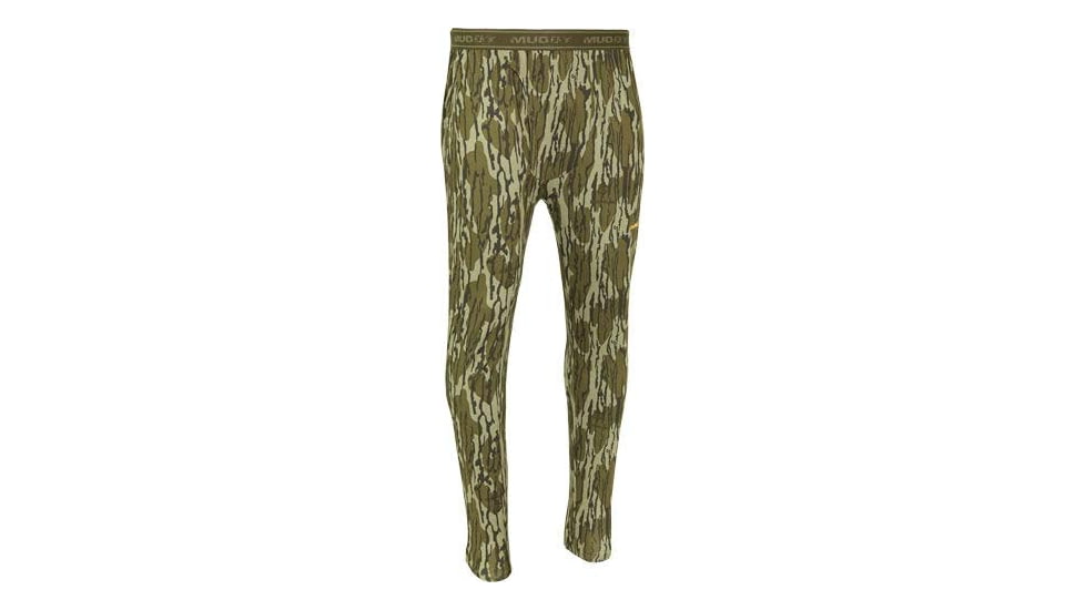 Muddy Base Layer Bottom - Men's, Mossy Oak Bottomland, 2Extra Large, MUD-BL-BTM-MOB-2X