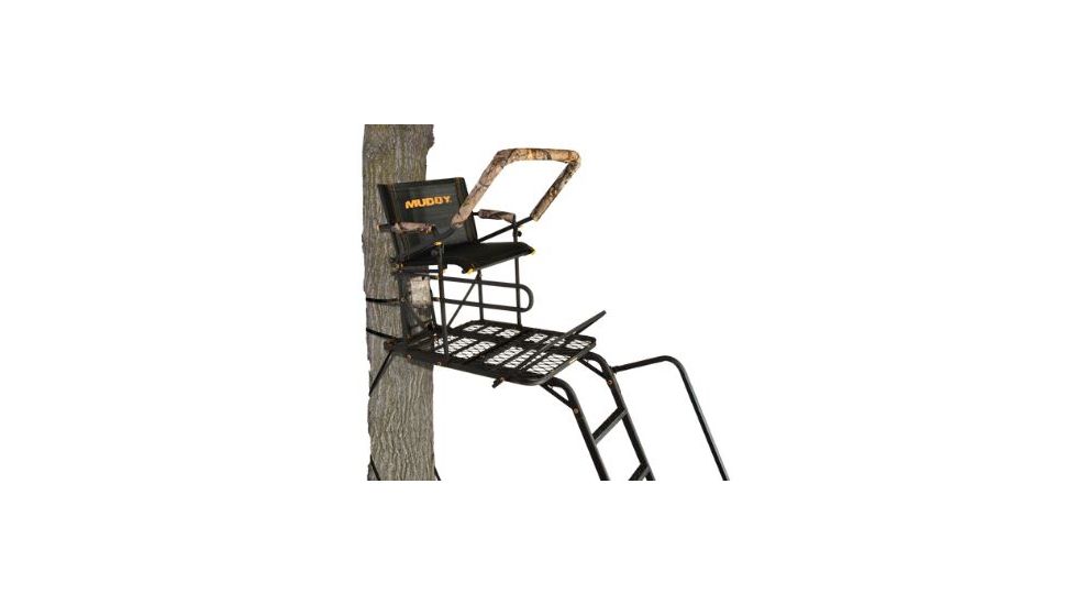 Muddy Grand-Stand Ladderstand, Black/Camo MLS1800