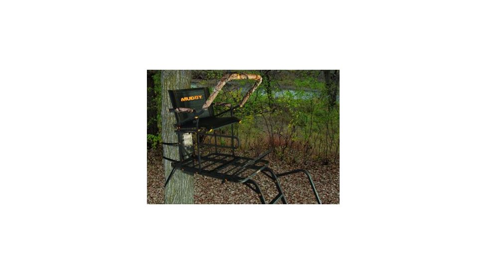 Muddy Grand-Stand Ladderstand, Black/Camo MLS1800