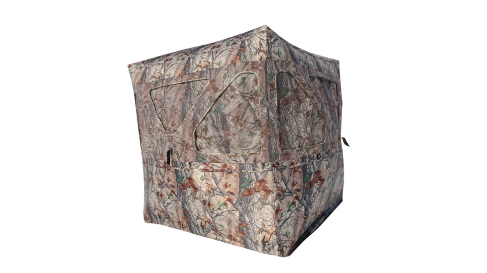 Muddy Infinity 3 Man Epic / Shadow Mesh Windows / 82 X 82 Shooting Width X 72 Standing Height, Camo, MUD-IGB3-EPC