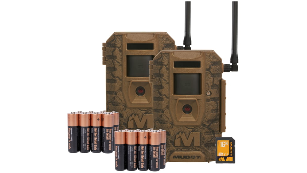 Muddy Mitigator 3.0 Cell Camera Combo - 2Pk 36MP w/Batteries &amp; SD Card, 1410642