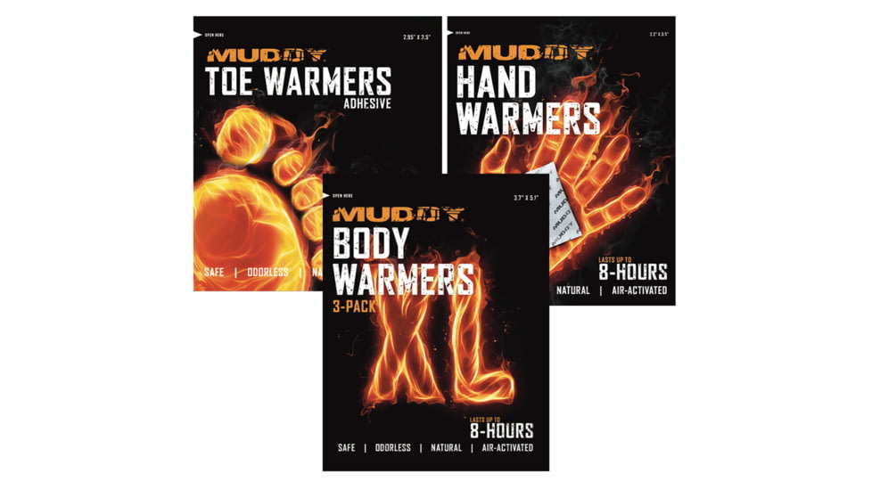 Muddy Warmer Variety Pack, White, MUD-DWAST