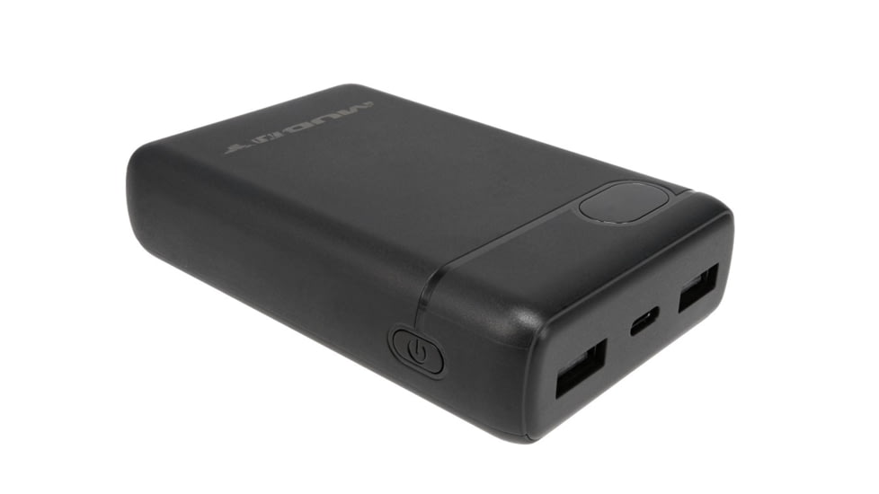 Muddy Nucleus 5V Power Bank, Black, 10,000MAH, MUD-HT-BATT-5V