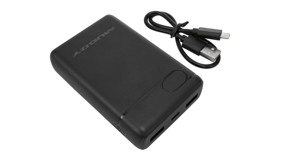 Muddy Nucleus 5V Power Bank, Black, 10,000MAH, MUD-HT-BATT-5V