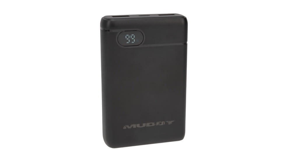 Muddy Nucleus 5V Power Bank, Black, 10,000MAH, MUD-HT-BATT-5V